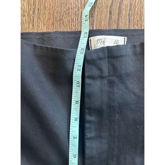 MADEWELL BLACK FRASER DEMI BOOT PONTE BLACK PANTS SIZE 29 1326 - Picture 10 of 14